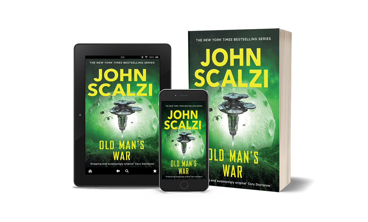 John Scalzi: Old Man's War – Andrew Gibson Author Narrator Editor Curator